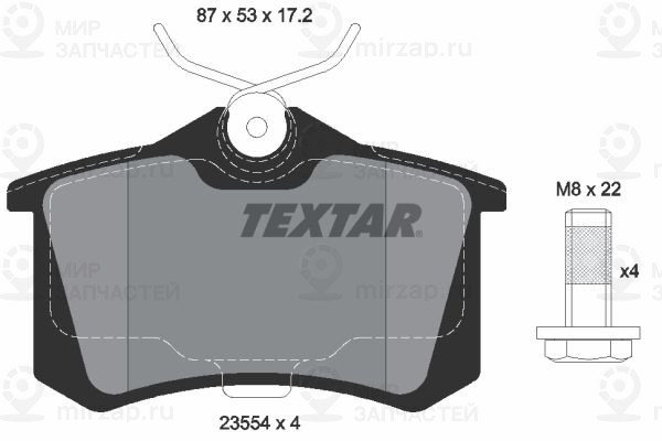 Запчасть TEXTAR 2355402