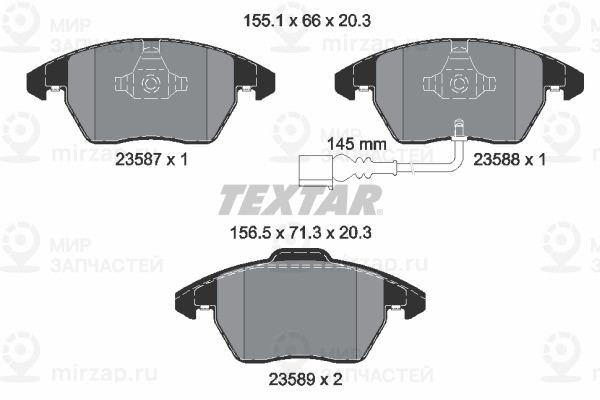 Запчасть TEXTAR 2358701