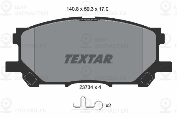 Запчасть TEXTAR 2373401