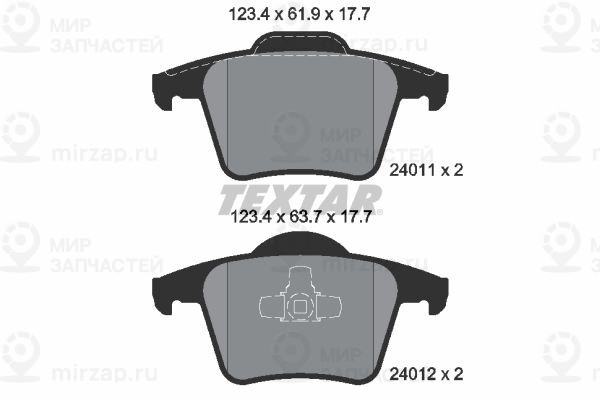 Запчасть TEXTAR 2401101