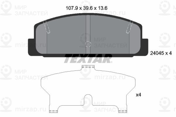 Запчасть TEXTAR 2404501