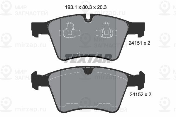Запчасть TEXTAR 2415101