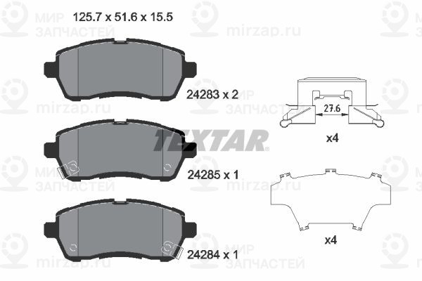 Запчасть TEXTAR 2428303