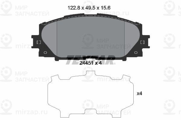 Запчасть TEXTAR 2445101