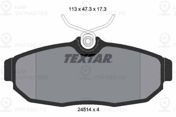 Запчасть TEXTAR 2451401