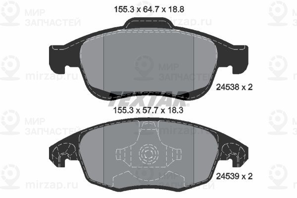 Запчасть TEXTAR 2453801