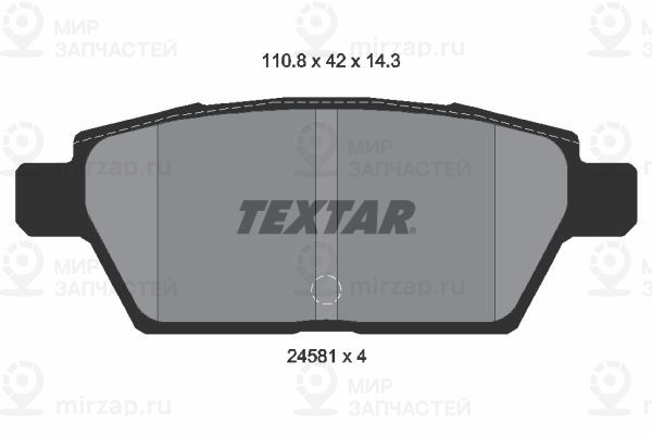 Запчасть TEXTAR 2458102