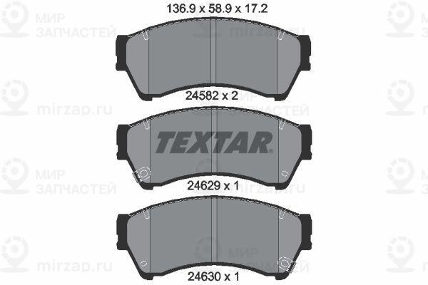 Запчасть TEXTAR 2458202