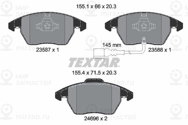 Запчасть TEXTAR 2469602