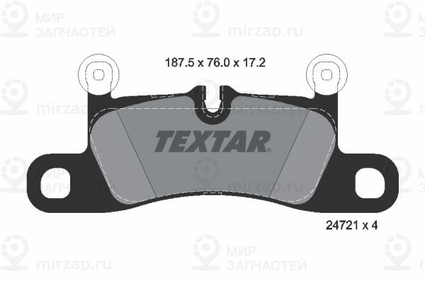 Запчасть TEXTAR 2472101