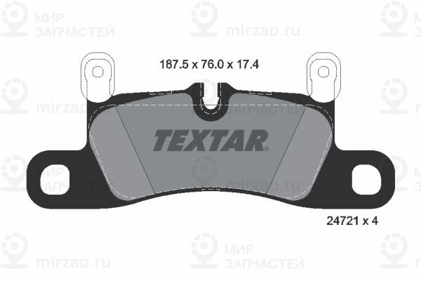 Запчасть TEXTAR 2472102