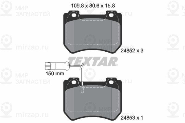 Запчасть TEXTAR 2485201