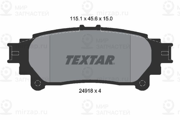Запчасть TEXTAR 2491801