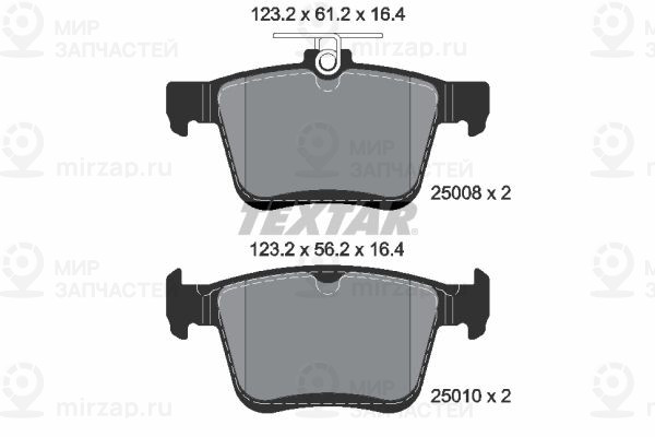Запчасть TEXTAR 2500801
