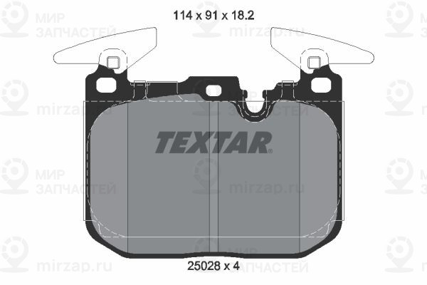Запчасть TEXTAR 2502801