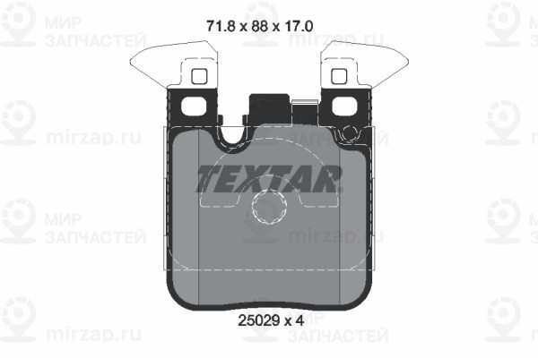 Запчасть TEXTAR 2502902