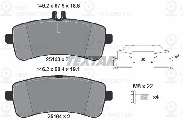 Запчасть TEXTAR 2516302