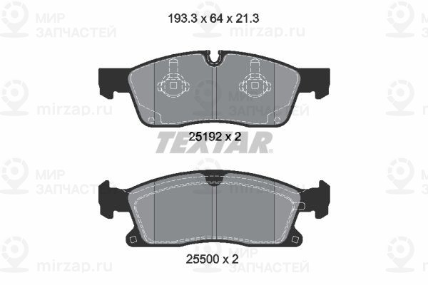 Запчасть TEXTAR 2519202