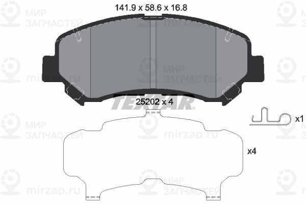Запчасть TEXTAR 2520201