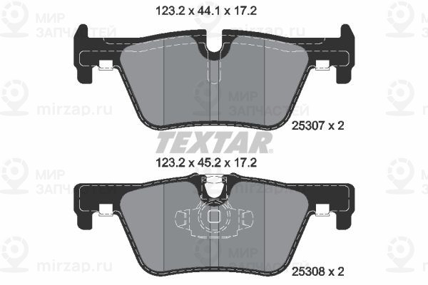 Запчасть TEXTAR 2530701