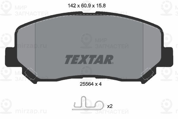 Запчасть TEXTAR 2556401