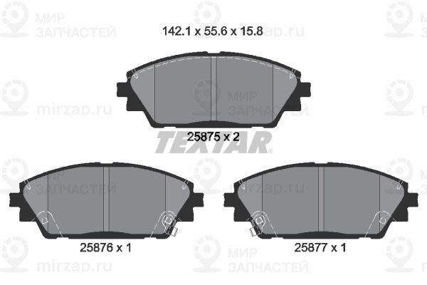 Запчасть TEXTAR 2587501