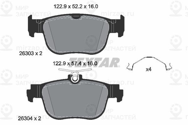 Запчасть TEXTAR 2630301