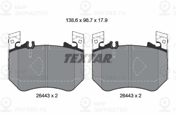 Запчасть TEXTAR 2644301