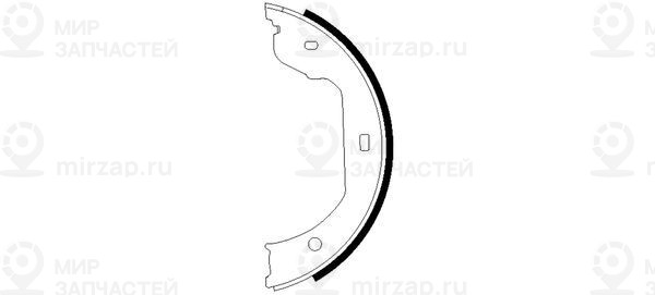 Запчасть TEXTAR 91058700