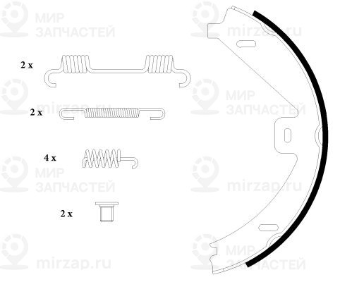 Запчасть TEXTAR 91069100