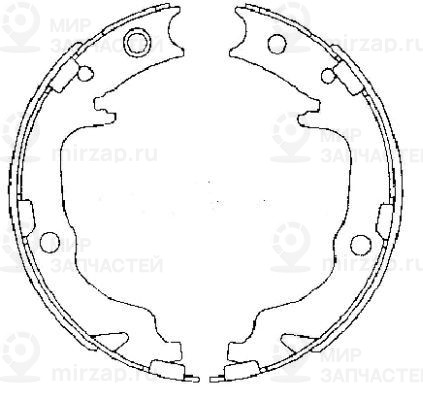 Запчасть TEXTAR 91073400