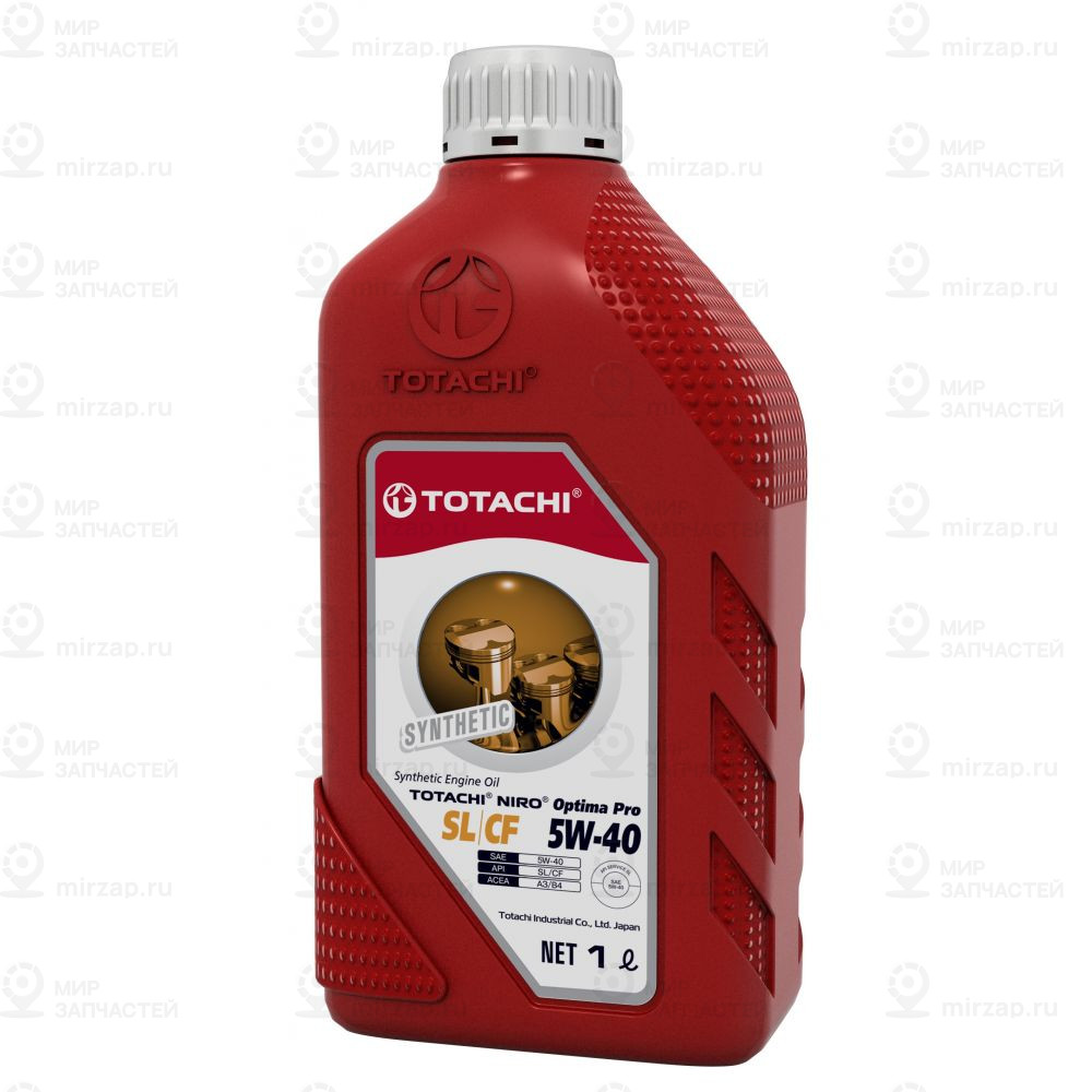Масло Моторное Totachi Niro Optima Pro Synthetic 5W-40 Sl/Cf Пласт. 1Л TOTACHI 1C601