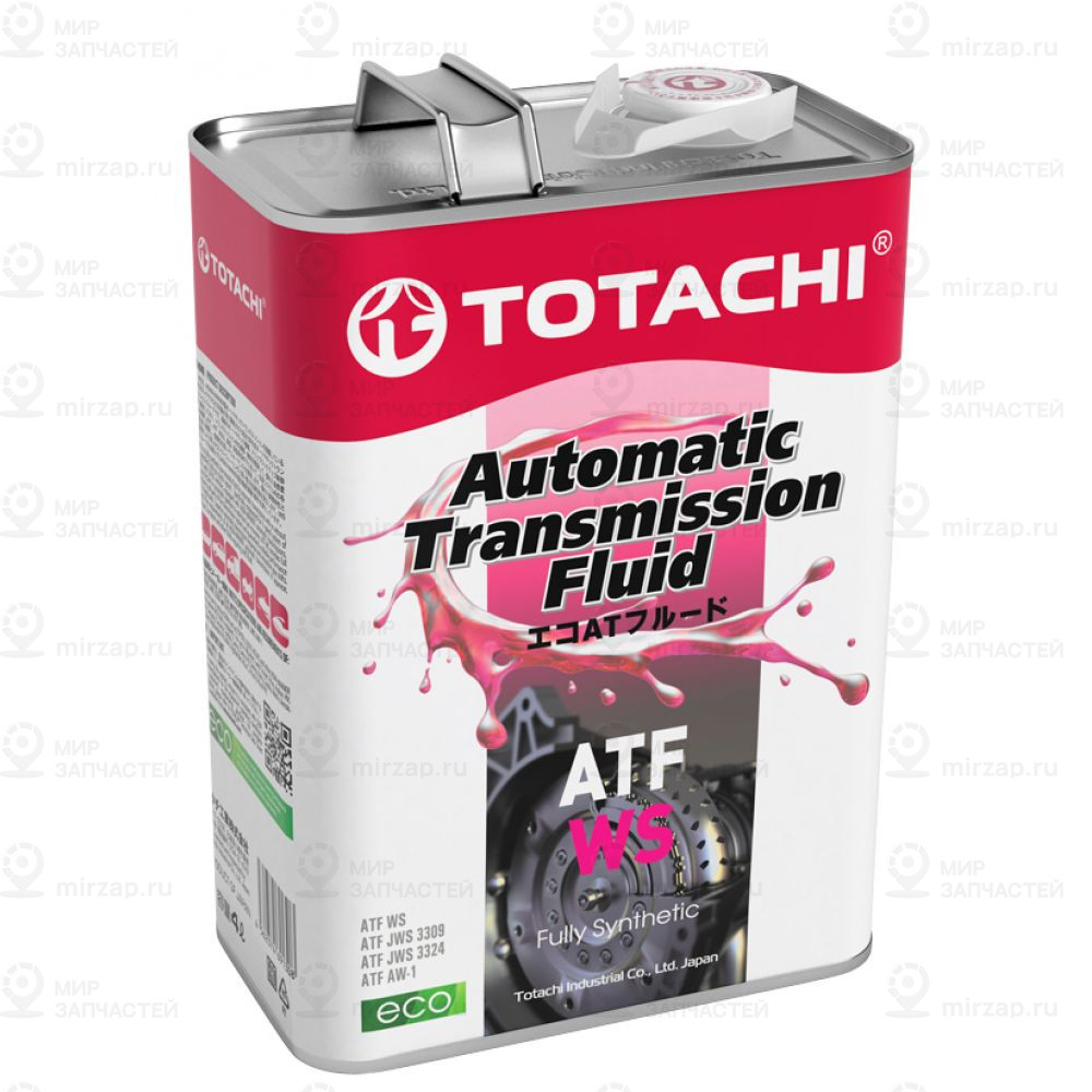Жидкость Для Акпп  Синт. Totachi Atf Ws 4Л
 TOTACHI 20804