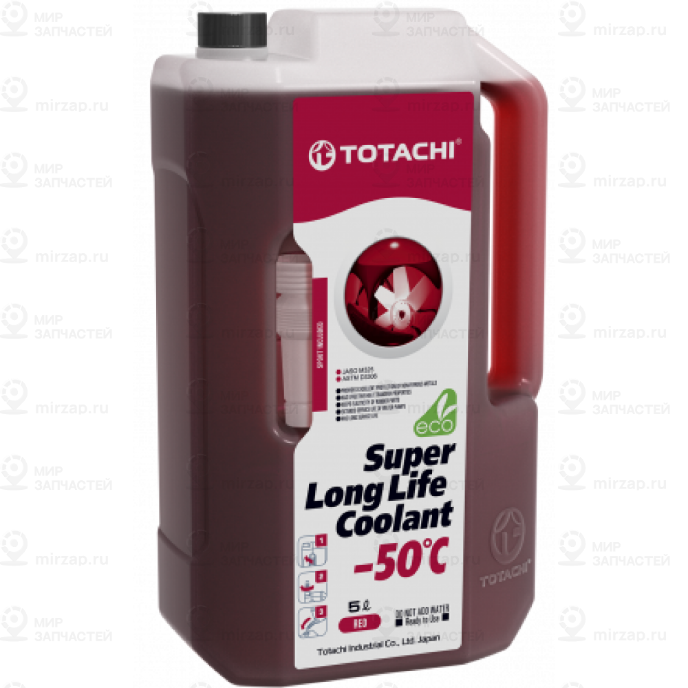 Охлаждающая Жидкость Totachi Super Llc Red -50C 5Л
 TOTACHI 41905