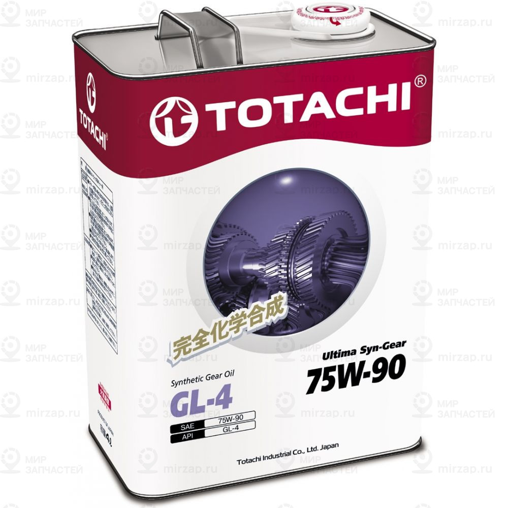 Totachi Ultima Syn-Gear 75W-90 Gl-4   4Л
 TOTACHI G3504