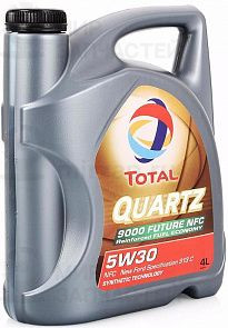 TOTAL Quartz 9000 Future NFC 5W-30 4 л. TOTAL 183450