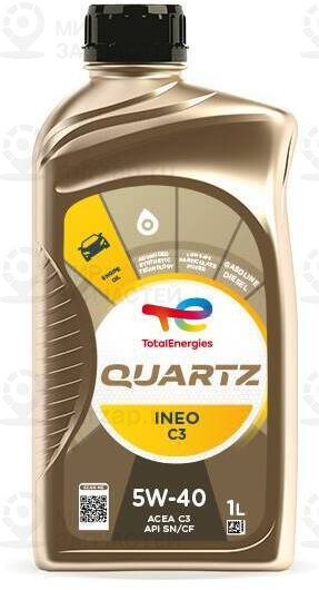 Масло Моторное Quartz Ineo C3 5W40, 1L TOTAL 213789