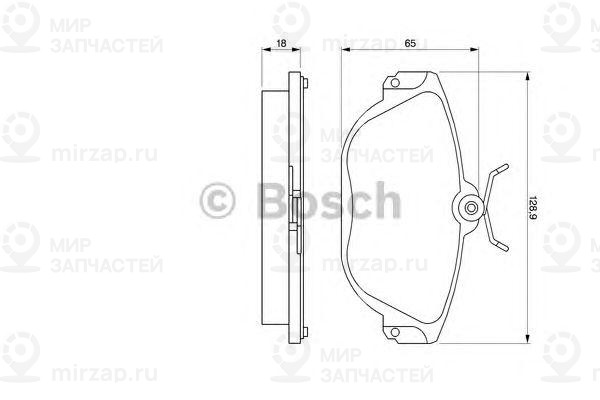 Запчасть BOSCH 0986424016