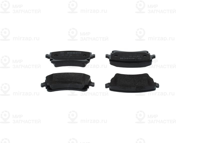 Комплект тормозных колодок, дисковый тормоз BOSCH 0986424056