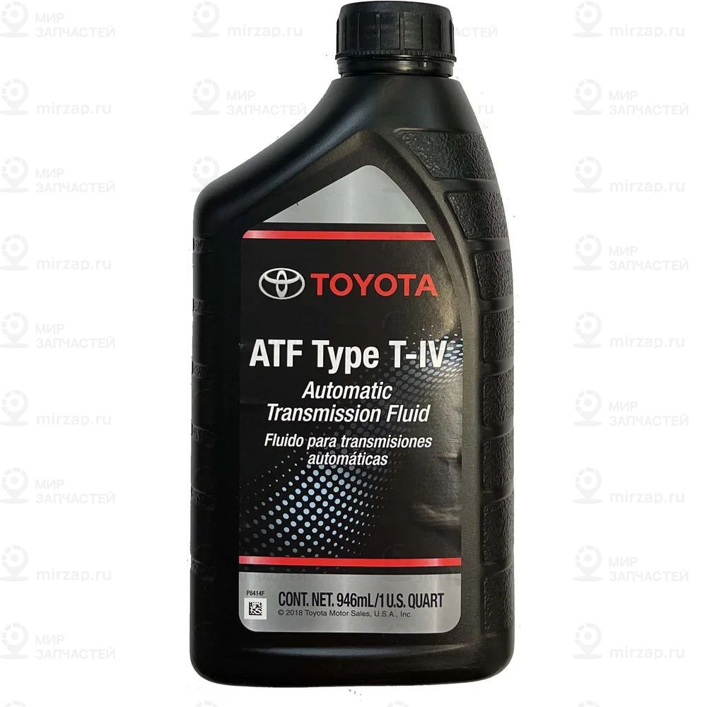 Жидкость Акпп Atf Type T4 (0,946Л)
 TOYOTA 00279000T46S