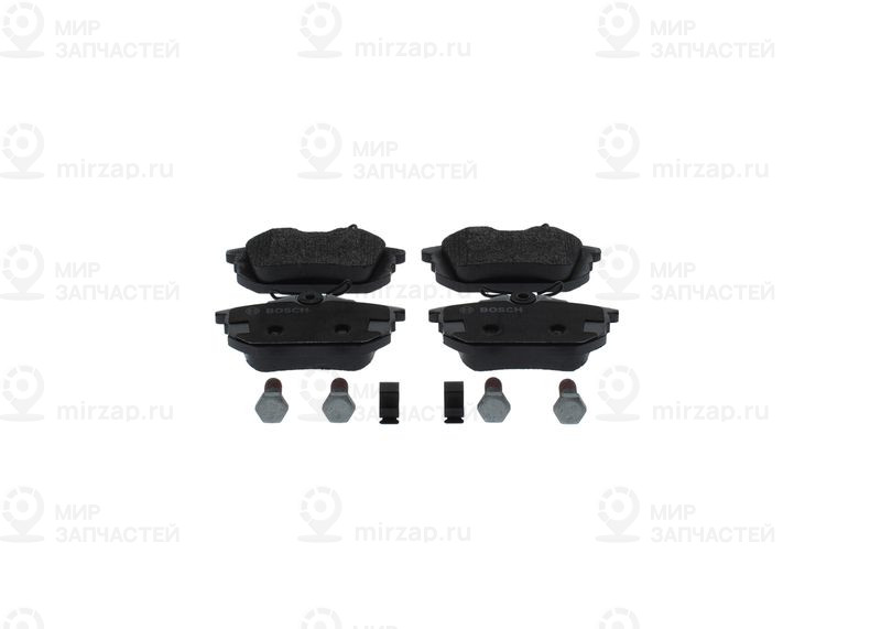 Комплект тормозных колодок, дисковый тормоз BOSCH 0986424427