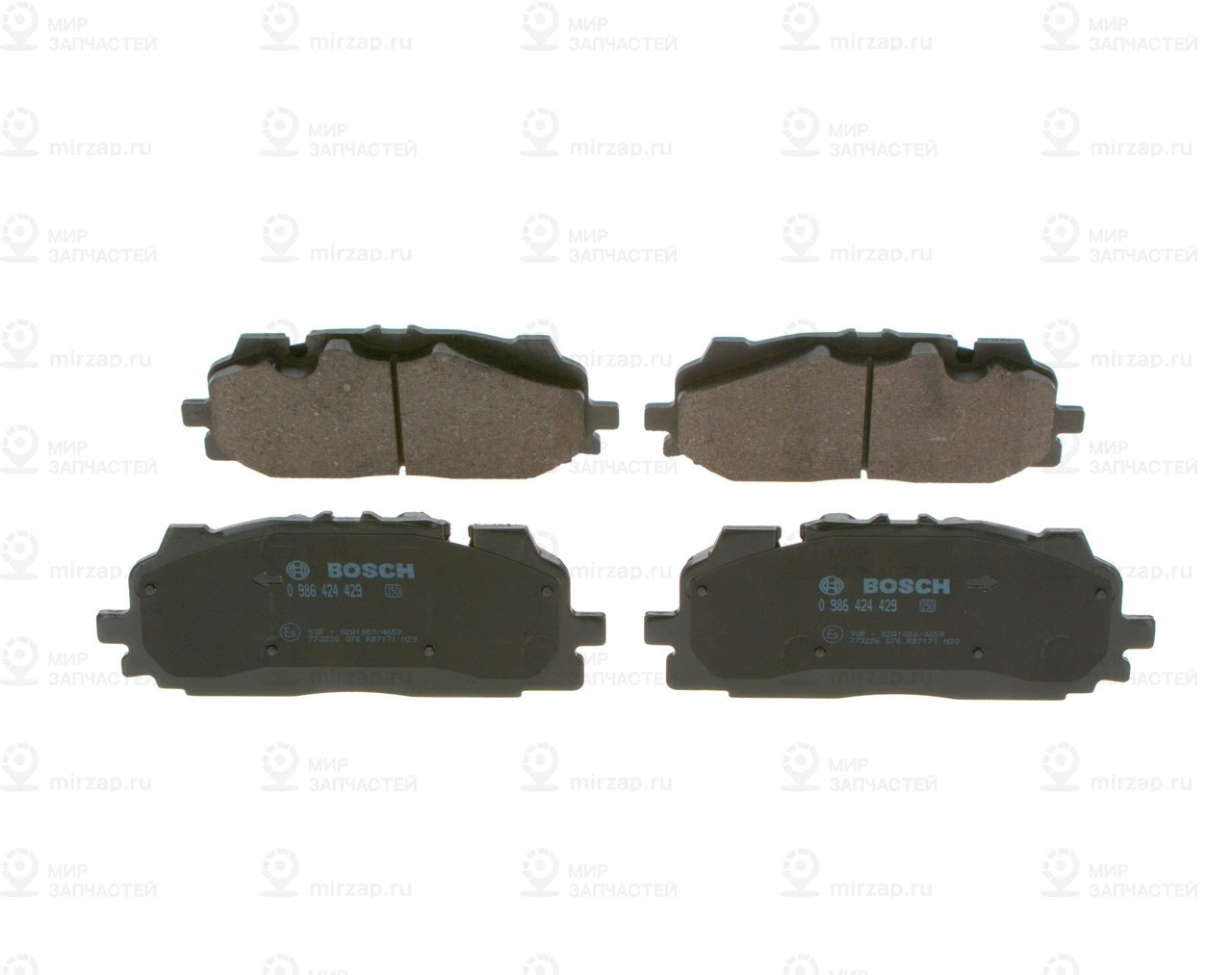 Колодки Дисковые Передние BOSCH 0986424429