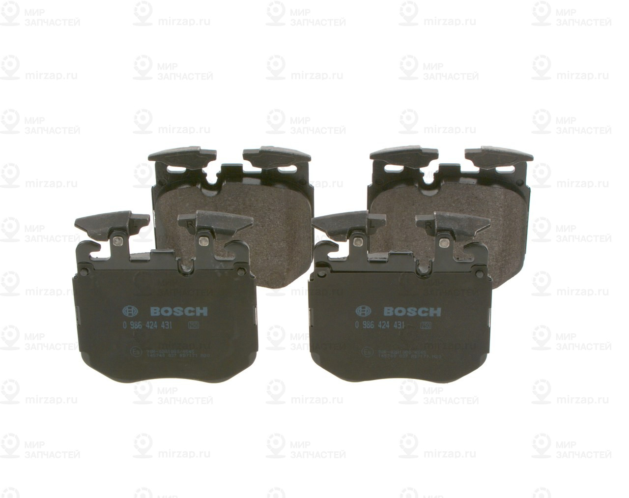 Колодки Дисковые Передние BOSCH 0986424431