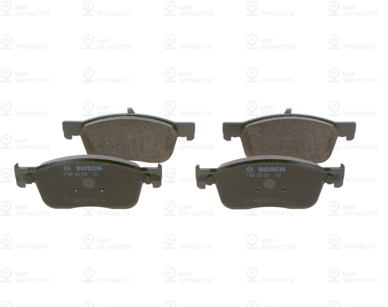 Колодки Дисковые Передние BOSCH 0986424436