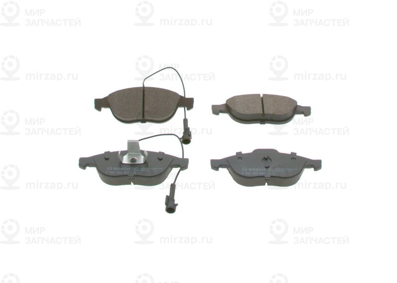 Комплект тормозных колодок, дисковый тормоз BOSCH 0986424507