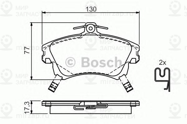 Запчасть BOSCH 0986424541