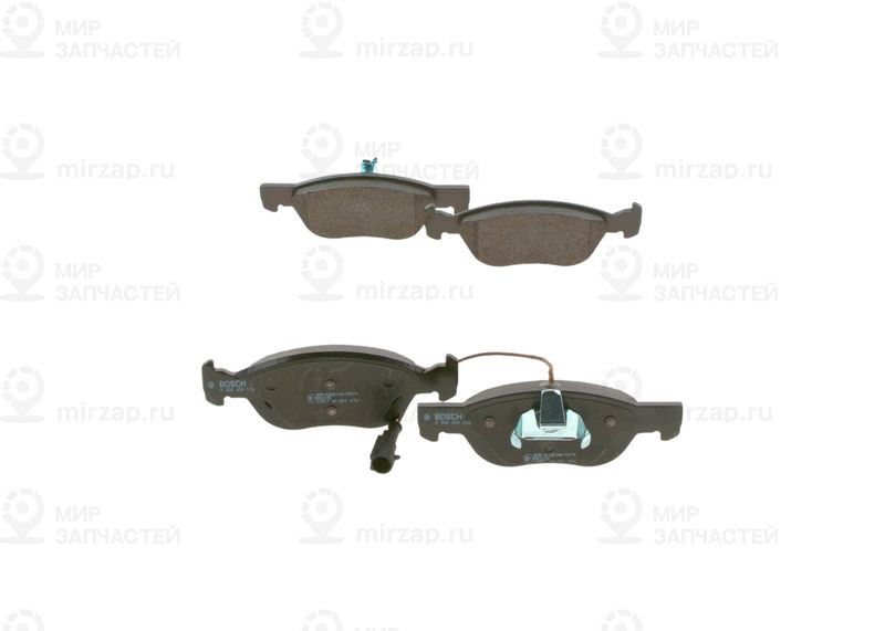 Комплект тормозных колодок, дисковый тормоз BOSCH 0986424593