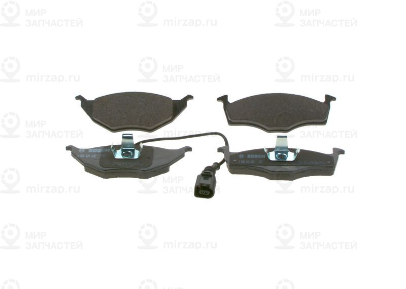 Комплект тормозных колодок, дисковый тормоз BOSCH 0986424632