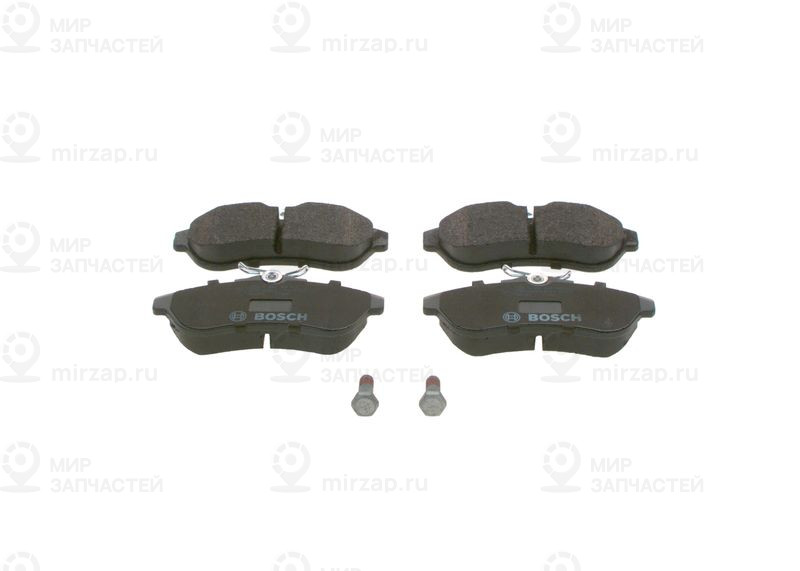 Комплект тормозных колодок, дисковый тормоз BOSCH 0986424635
