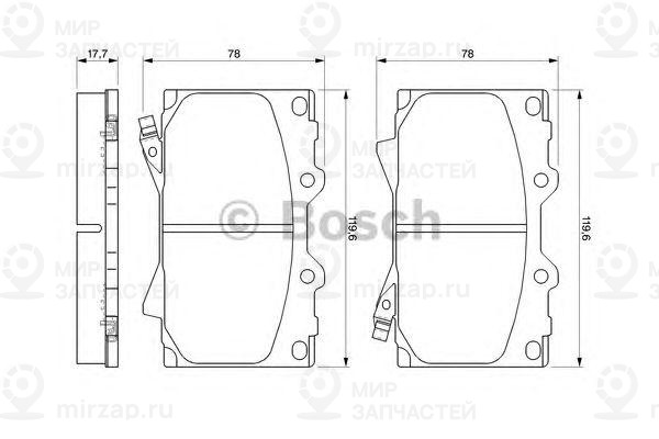Запчасть BOSCH 0986424640
